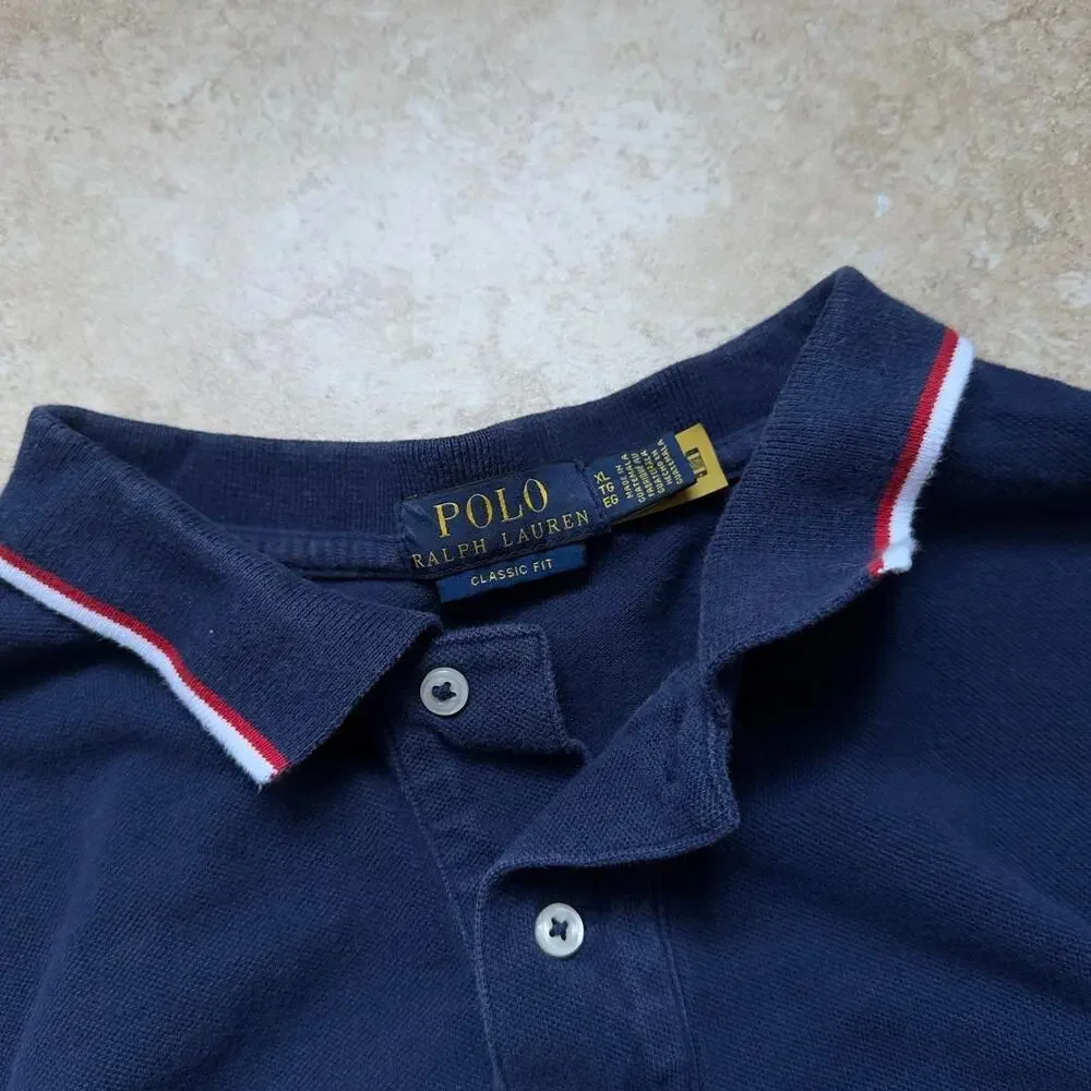 Polo by Ralph Lauren Classic Fit Short Sleeve Polo Shirt - Size XL